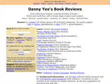 Tablet Screenshot of dannyreviews.com